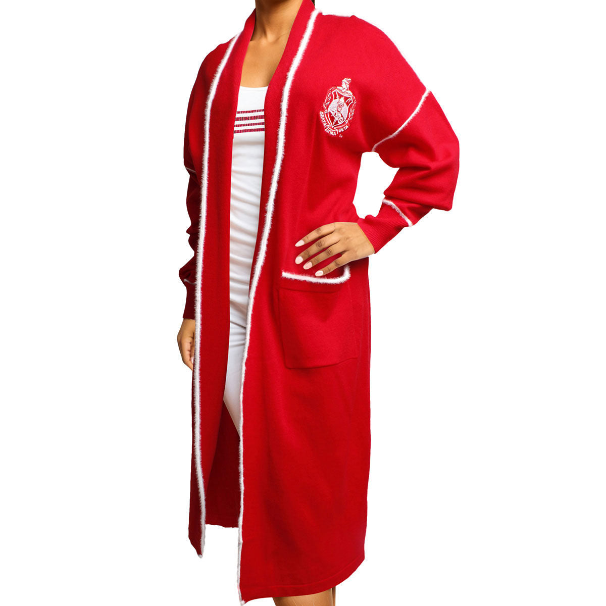 DST Sorority Large Long Duster Cardigan for Women